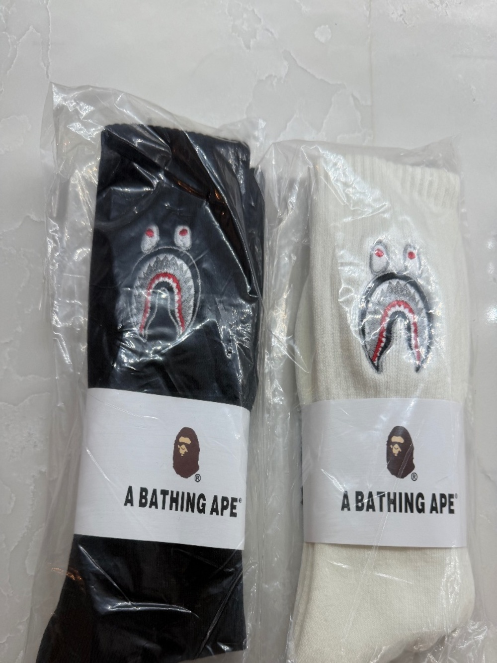 BAPE Socks two pairs size 8-12